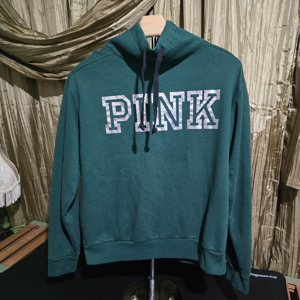 PINK Victoria's Secret Green Hoodie